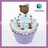 New Style for Birthday Decoration Laser Cut Cupcake Wrapper thumbnail-1