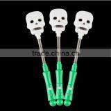 Halloween Pumpkin/Skull LED Light Stick Flash Glow PVC Fluorescence Sticks With Shaking Spring Party Decoration thumbnail-4