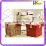 Luxury Hight Class Square Gift Box With Rope