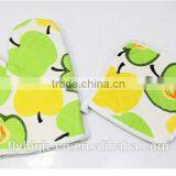 Fashion Embroidered Cotton Oven Glove/oven Mitt