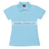 Plain Dry Fit Polo Shirt Cotton Stock Polo Shirt for Women thumbnail-5
