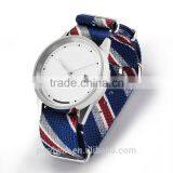 Date Quartz Japan Movement PVD Stainless Steel Case 10ATM Water Resistant Nato Strap thumbnail-2