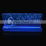 Acrylic Ice Sculpture Custom Acrylic Led Edge Lit Sign Ice Sculptures for Parties thumbnail-3