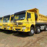 CHINA SINOTRUK Howo Truck 8X4 Heavy Duty Dump Truck for Sale thumbnail-3