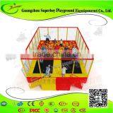 China Kids Indoor Trampoline Bed Trampoline Fabric Wholesale Trampoline Park thumbnail-2