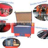 Dowell 2016 hot sale mixed laser engraving machine for metal plate / acrylic sheet discount