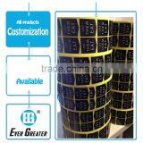 Custom PVC Self-adhesive Roll Label Packaging Label,black Label Price Cheap