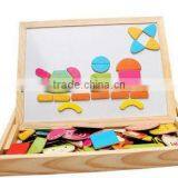 Wooden Magnetic Animal Puzzle Drawing Board thumbnail-2