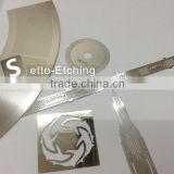 Chemical etching of stainless steel component manufacture