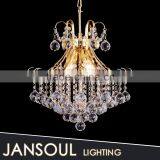 China Lighing Factory Fancy Chandelier Decorative Hanging Pendant Light Crystal Chandelier Modern Iron Chandelier for Home Hotel thumbnail-2
