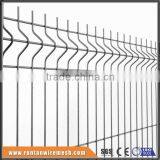 Hot Dipped Galvanized and Pvc Coated Security Curved 3d Welded Mesh Panel Fence