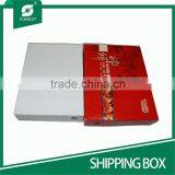WAX-COATED CARDBOARD SHIPPING BOXES FOR PACKING FOOD WITH EMBOSSING LOGO thumbnail-6