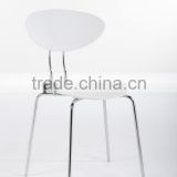 factory wholesale stronger plastic colorful restaurant dining chairs 1317