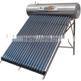 Stainless steel compact pressurized solar water heater