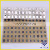 24x40cm Glass Crystal Material Hot Fix Rhinestone Mesh Sheet For Lady Shoes thumbnail-5