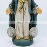 Chinese Supplier Polyresin Virgin Mother Catholic Statues For Sale thumbnail-6