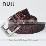 Embossing Pattern Genuine Leather Women's Belt