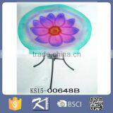 Kinsheng New Product Garden Decoration Glass Bird Bath thumbnail-2