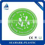2016 Popular Custom Design Promotional Rubber Pvc Coaster for Hotel