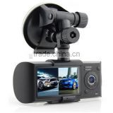 2.7 Inch TFT 5.0M Pixel 1080P Full HD Dual Lens GPS Tracker Car Digital Camcorder