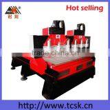 Servo Motor Driven Multi Spindles Woodworking CNC Router thumbnail-1