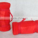 Foldable Picnic Rug Blanket ,Polar Fleece Airline Travel Blanket ,Campig Mat thumbnail-3