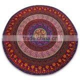 Mandala Round Roundie Yoga Mat Beach Throw Bohemian Roundie Hippie Mandala Round Throw Beach Roundie Tapestry Beach Roundie Art thumbnail-1