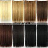 Colorful Straight Synthetic Hair, Clip In Hair Extensions