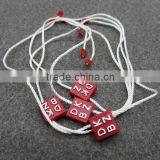 Red Logo White String Special Polyester String thumbnail-1