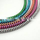 Top Selling New Design Woven Type USB Data Cable for Android Smartphone thumbnail-6