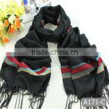 A171 Beautiful hot sale scarf woven scarf man scarf