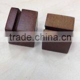 Small Wooden Holder for Business Card or Postcard thumbnail-3