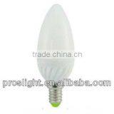 110VAC/ 230VAC 3w E14 Led Bulb Light