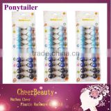 Ponytail rubber bands PT021/afro ponytail /synthetic hair ponytail holder