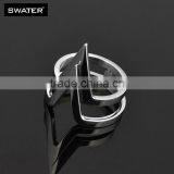 Wholesale Stainless Steel Arrow Design Silver Rings Jewelry thumbnail-2