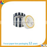 cardboard paper packaging round cylinder gift box