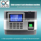 Ocean OC028 Finger Print Machine Biometric Time Attendance Employee Time Clock thumbnail-3