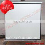 Wall Mounted Matte White Manual Projection Screen With Self-locking for Office Equipment thumbnail-1