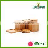 Wholesale Unique Kitchen Storage Box Bamboo Salt Box thumbnail-3