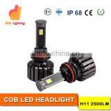 New Arrival New Generation 30W H11 Car Led Headlight Bulbs Waterproof IP 68 H1 H3 H7 H16 6S Led Headlight