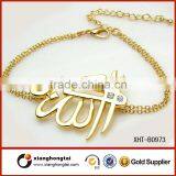 Titanium Fashion Bracelet Muslim Jewelry With AAA Zircon Stone thumbnail-1