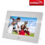 Black Acrylic Material Cover 7 Inch Battery Operated Digital Photo / Picture Frame