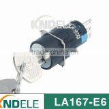 16mm 2 or 3 Position Rotary Small Key Switch E6-11Y/2 E6-11FY/2 E6-11JY/2