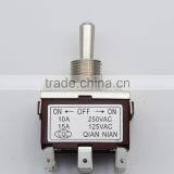 New Design Toggle Switch on -off -on 6 Solder Pins Toggle Type thumbnail-4