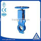 Ductile Iron Two-way Seal Sewage Knife Gate Valve