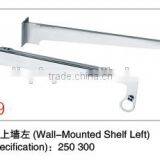 Galvanized Metal Slatwall Hanging Shelf Brackets&clothing Hanging thumbnail-1