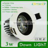 SAA CE PHM Lutron Dimmer 3w Led Downlight Dimmable thumbnail-1