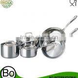 Stainless Steel 8 PC COOKWARE SET