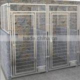 5cm Gap Between Galvanized Bars Safe Pet Dog Runs Panel 5'x10' European Style Outdoor Dog Kennel thumbnail-6