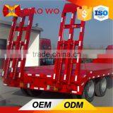 Heavy Duty 20ft 2 Axles 30 Ton Lowboy Semi Trailer for Sale thumbnail-6